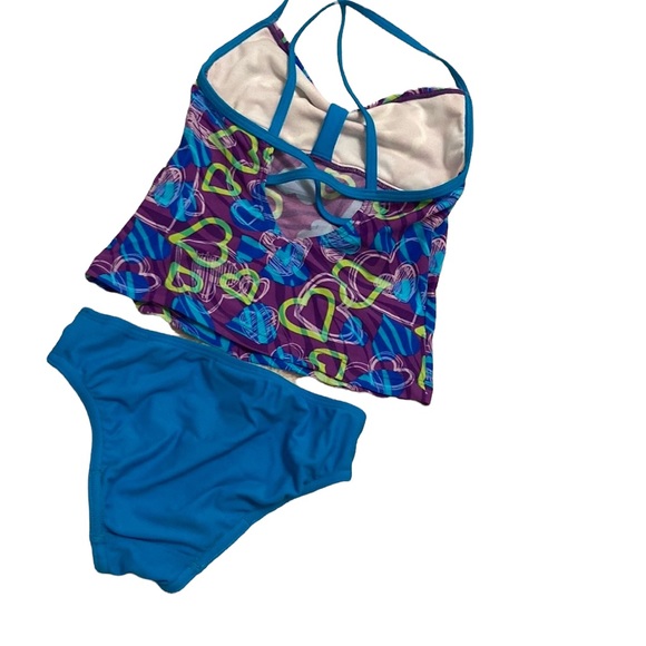 Speedo Girls Tankini Sz. 7 - Picture 2 of 2
